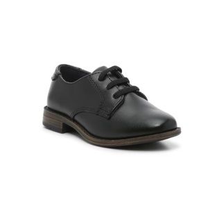 Classic Black Kids Dress Shoes